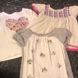 Lot of 3T short sleeve perfect condition shirts
